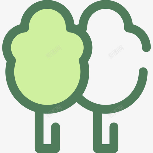 树木生态与自然6佛得角图标svg_新图网 https://ixintu.com 佛得角 树木 生态与自然6