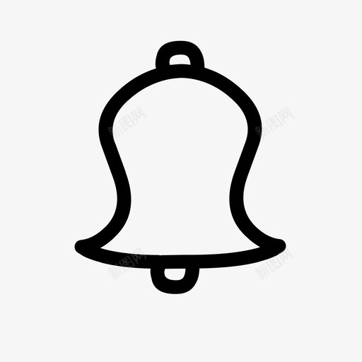 铃声通知计时器图标svg_新图网 https://ixintu.com 计时器 起床 通知 铃声