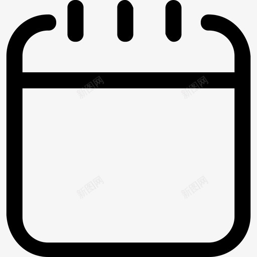 日历-1svg_新图网 https://ixintu.com 日历-1