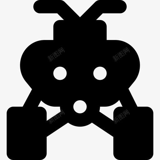 四芯传输22实心图标svg_新图网 https://ixintu.com 传输22 四芯 实心