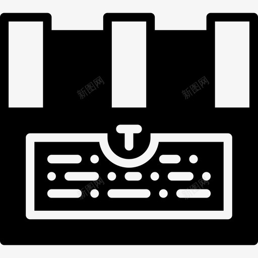 胸部中世纪填充物图标svg_新图网 https://ixintu.com 中世纪 填充物 胸部
