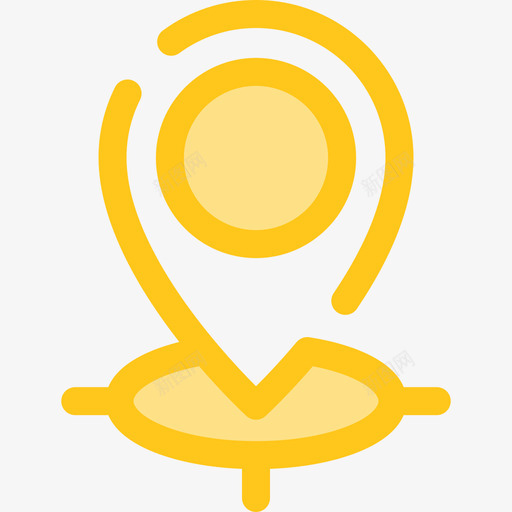占位符位置8黄色图标svg_新图网 https://ixintu.com 位置8 占位符 黄色