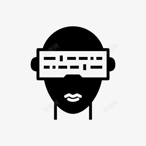 vr头戴式耳机oculus图标svg_新图网 https://ixintu.com oculus vr 头戴式耳机 技术 虚拟