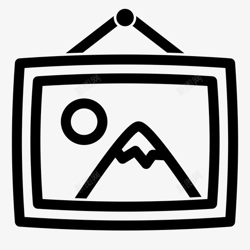 图像绘画图标svg_新图网 https://ixintu.com 图像 图片 摄影 相框 绘画