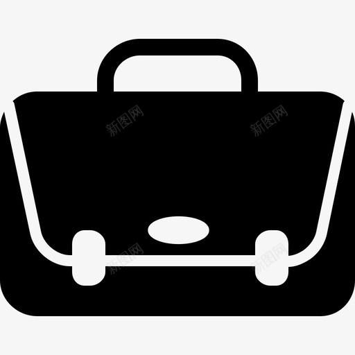 公文包办公和商务用坚固耐用图标svg_新图网 https://ixintu.com 公文包 办公和商务用 坚固耐用