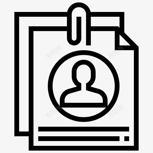 简历信息个人信息图标svg_新图网 https://ixintu.com 个人信息 信息 简历 面试热线