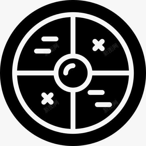 盾牌中世纪填充物图标svg_新图网 https://ixintu.com 中世纪 填充物 盾牌