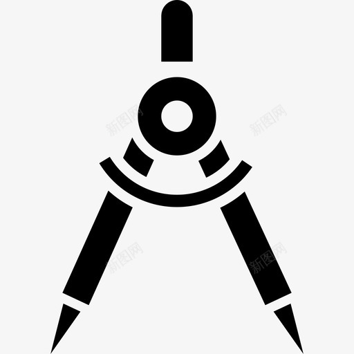 罗盘工具6填充图标svg_新图网 https://ixintu.com 填充 工具6 罗盘