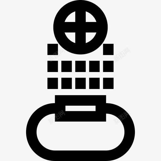 智能手表未来技术2线性图标svg_新图网 https://ixintu.com 智能手表 未来技术2 线性