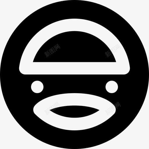 方向盘汽车零件实心图标svg_新图网 https://ixintu.com 方向盘 汽车零件实心