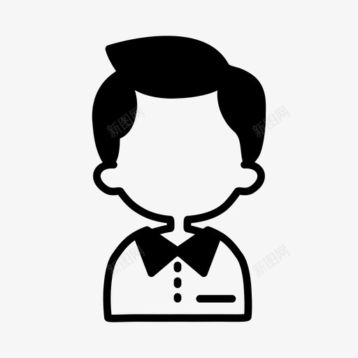 孩子阿凡达男图标svg_新图网 https://ixintu.com 头像不好 孩子 男 简介 阿凡达