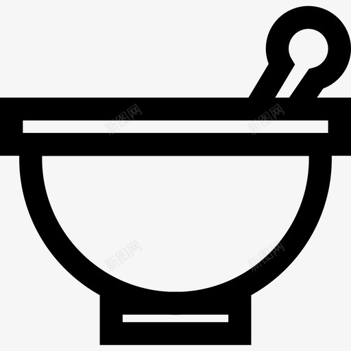 玻璃实验室设备线性图标svg_新图网 https://ixintu.com 实验室设备 玻璃 线性