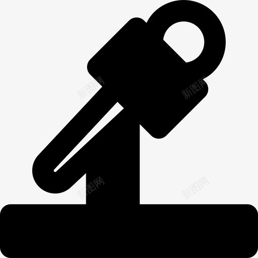 麦克风新闻媒体6固态图标svg_新图网 https://ixintu.com 固态 新闻媒体6 麦克风