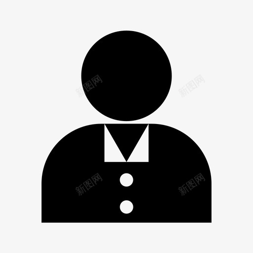 人员业务用户图标svg_新图网 https://ixintu.com 业务 人员 用户