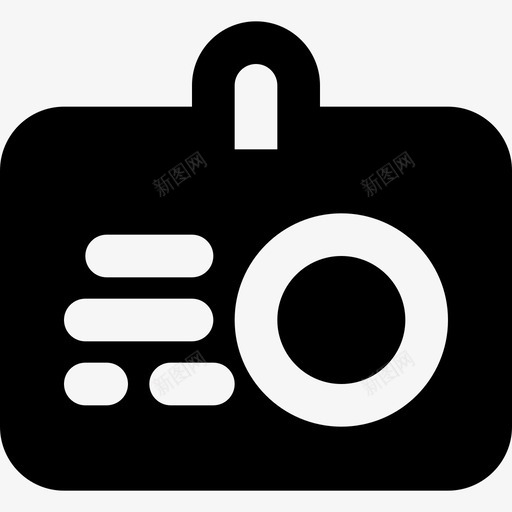 身份证25号办公室实心图标svg_新图网 https://ixintu.com 25号办公室 实心 身份证