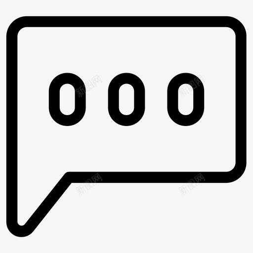 发短信泡泡聊天图标svg_新图网 https://ixintu.com 发短信 泡泡 留言 留言聊天评论泡泡语音说话交谈交谈 聊天 评论