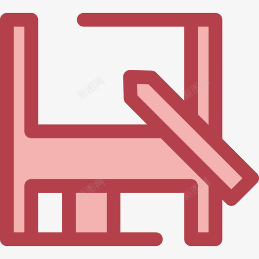 保存文本编辑器13红色图标svg_新图网 https://ixintu.com 保存 文本编辑器13 红色
