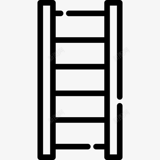 线性消防梯图标svg_新图网 https://ixintu.com 线性消防梯
