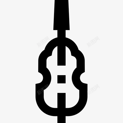 巴里顿乐器11线性图标svg_新图网 https://ixintu.com 乐器11 巴里顿 线性