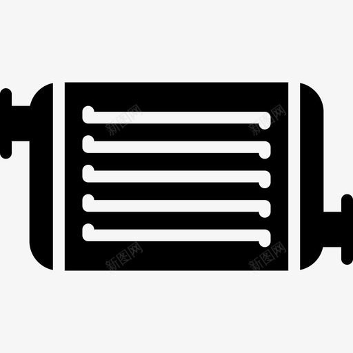 散热器汽车零件4加注图标svg_新图网 https://ixintu.com 加注 散热器 汽车零件4