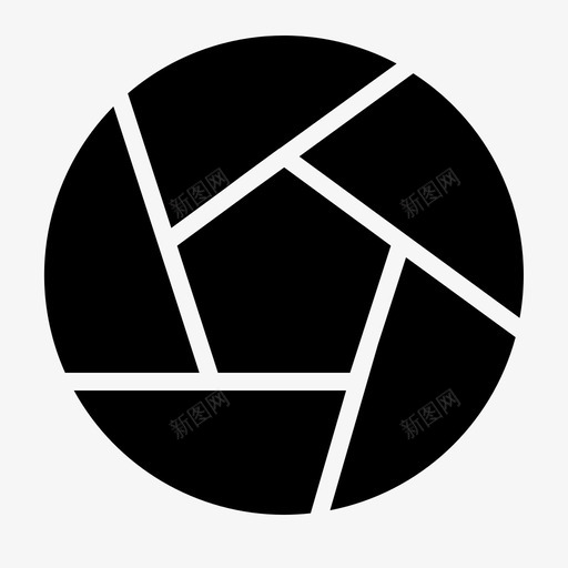 小光圈相机打开图标svg_新图网 https://ixintu.com 小光圈 打开 摄影 相机 相机应用图示符