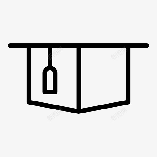 毕业帽学历帽子图标svg_新图网 https://ixintu.com 学历 学校 帽子 毕业帽 砂浆