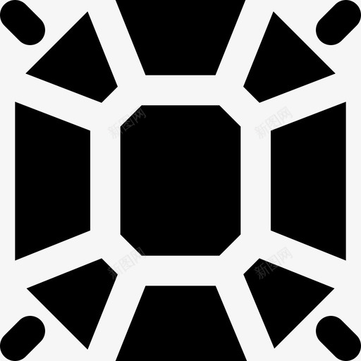 珠宝中世纪5纯色图标svg_新图网 https://ixintu.com 中世纪5 珠宝 纯色
