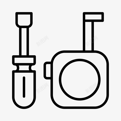 工具箱建筑工厂图标svg_新图网 https://ixintu.com 仓库 工业 工具箱 工厂 建筑