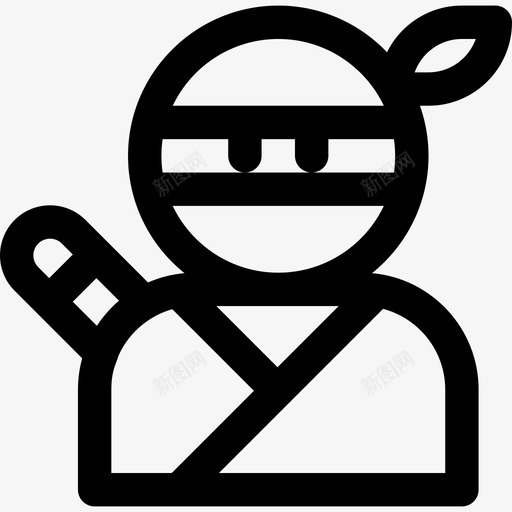 忍者日本12直系图标svg_新图网 https://ixintu.com 忍者 日本12 直系