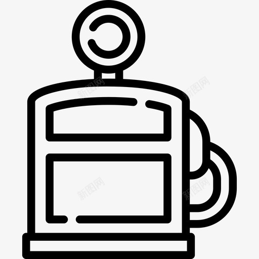 自动售货机车库直线式图标svg_新图网 https://ixintu.com 直线式 自动售货机 车库