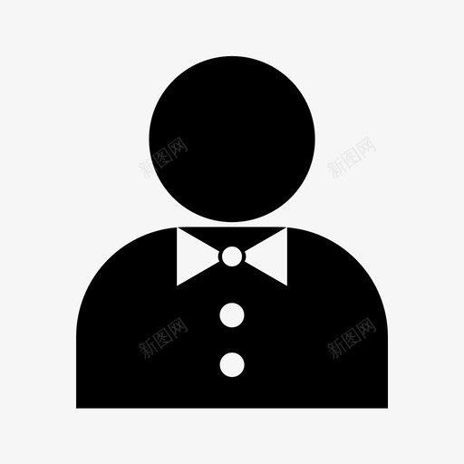 人员业务用户图标svg_新图网 https://ixintu.com 业务 人员 用户