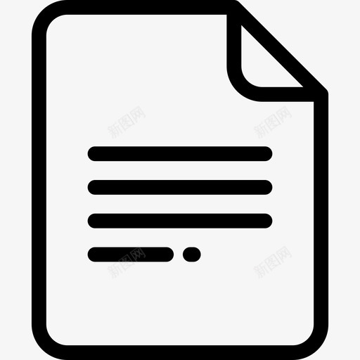 Docs谷歌套件5线性图标svg_新图网 https://ixintu.com Docs 线性 谷歌套件5