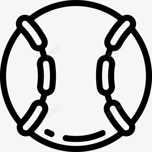 棒球棒球四队直线型图标svg_新图网 https://ixintu.com 棒球 棒球四队 直线型