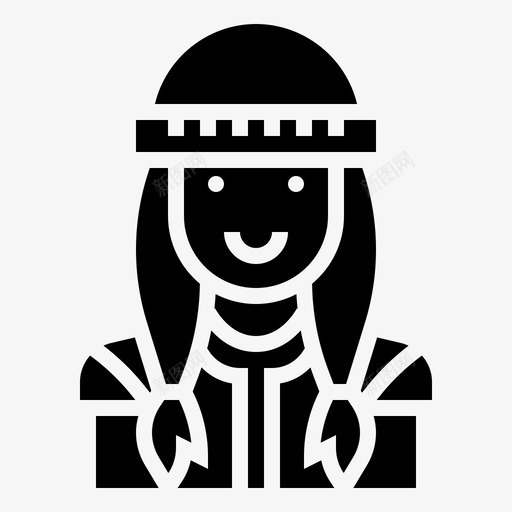 维京人妻子女孩战士图标svg_新图网 https://ixintu.com 女孩 妻子 战士 维京人妻子 维京人铭文