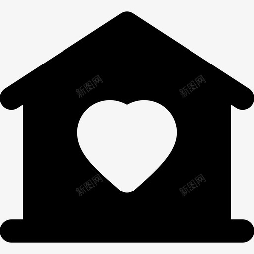房屋建筑施工6填充图标svg_新图网 https://ixintu.com 填充 建筑施工6 房屋