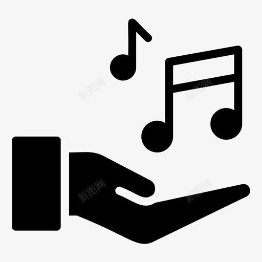 音乐家音乐播放悠扬的音乐图标svg_新图网 https://ixintu.com 悠扬的音乐 朱丽娜音乐 费斯塔朱丽娜元素雕文图标 音乐家 音乐播放