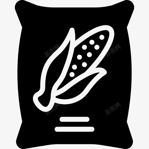 玉米种植4填充图标svg_新图网 https://ixintu.com 填充 玉米 种植4