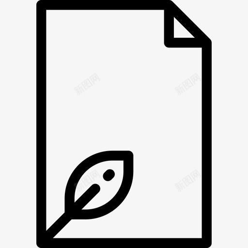 再生纸生态环境2线性图标svg_新图网 https://ixintu.com 再生纸 生态环境2 线性