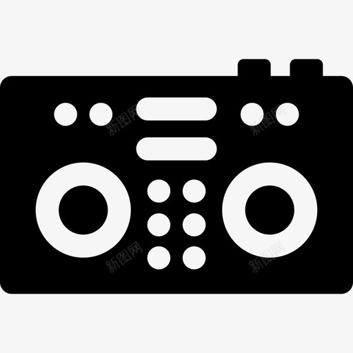 混音器乐器4填充图标svg_新图网 https://ixintu.com 乐器4 填充 混音器