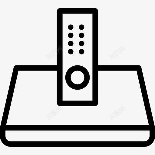音乐播放器小工具2线性图标svg_新图网 https://ixintu.com 小工具2 线性 音乐播放器