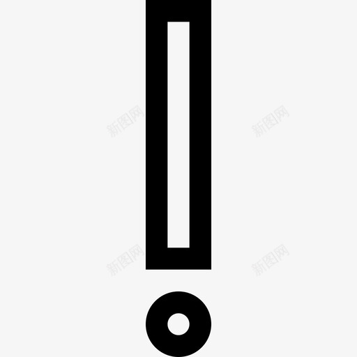 感叹号web3线性图标svg_新图网 https://ixintu.com web3 感叹号 线性