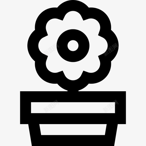 花情人节17直系图标svg_新图网 https://ixintu.com 情人节17 直系 花
