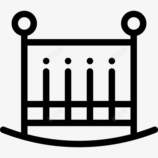 摇篮婴儿22岁直系图标svg_新图网 https://ixintu.com 婴儿22岁 摇篮 直系