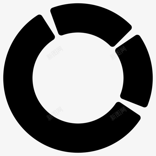 甜甜圈图分析图表图标svg_新图网 https://ixintu.com 分析 商业实体 图表 报告 甜甜圈图 统计