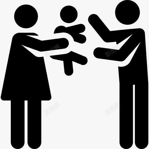 家庭婴儿护理象形图填充图标svg_新图网 https://ixintu.com 填充 婴儿护理象形图 家庭