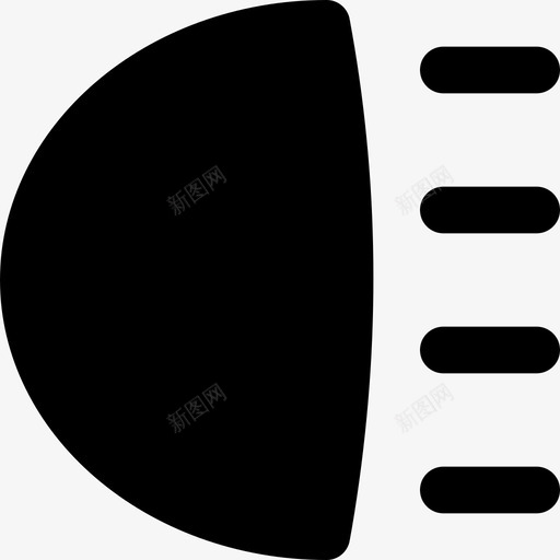 汽车灯汽车零件坚固图标svg_新图网 https://ixintu.com 汽车灯 汽车零件坚固