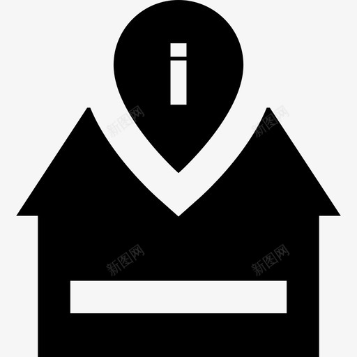 信息点行程集合4已填充图标svg_新图网 https://ixintu.com 信息点 已填充 行程集合4