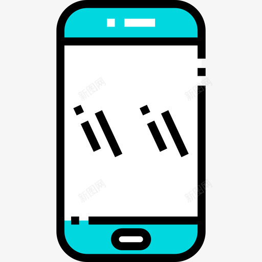 电话通信和媒体6线性颜色图标svg_新图网 https://ixintu.com 电话 线性颜色 通信和媒体6