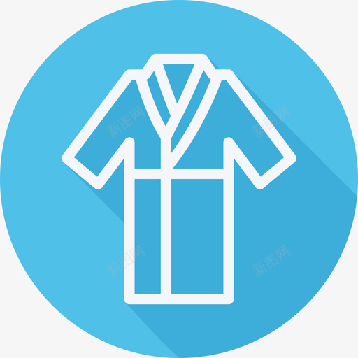 外套衣服和时尚配饰扁平扁平圆形图标svg_新图网 https://ixintu.com 外套 扁平圆形 衣服和时尚配饰扁平