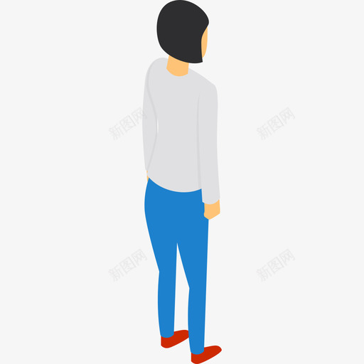 女人11个人平房图标svg_新图网 https://ixintu.com 11个人 女人 平房